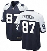 Men & Women & Youth Dallas Cowboys #87 Jake Ferguson White Navy Vapor Limited Stitched Jersey,baseball caps,new era cap wholesale,wholesale hats
